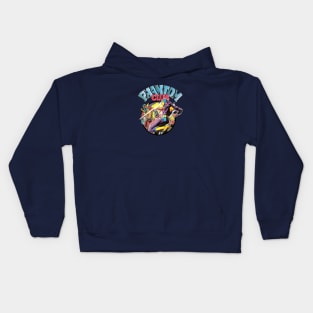 Phantom Club (Badge) Kids Hoodie